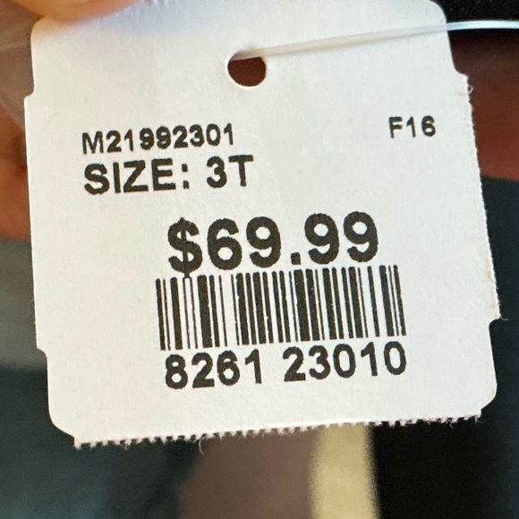 Black Toddler Tuxedo Set – Size 3T | Style: BOND NWT - Picture 3 of 3